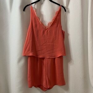 NWOT Vero Moda Lace Trim Romper